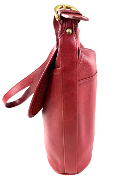 Old Coach Flap shoulder bag Red 4115 Vintage Coach 4115 Red 